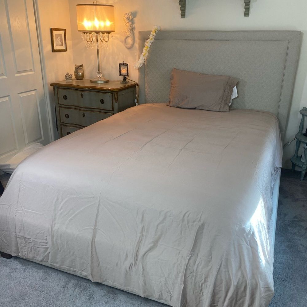 Decolure Luxury Queen Flat sheet Viscose Bamboo